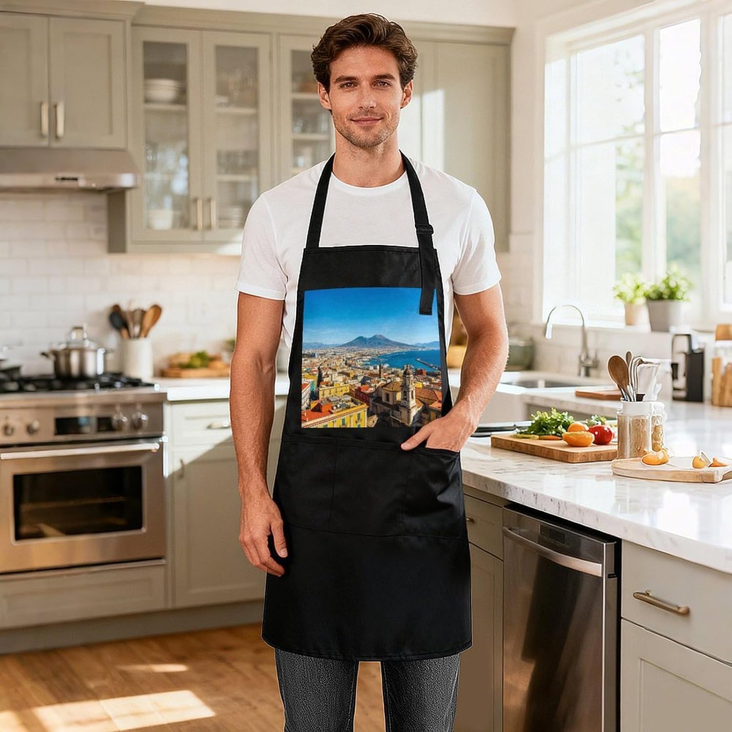 City And SeaWaterproof Kitchen Apron image 4