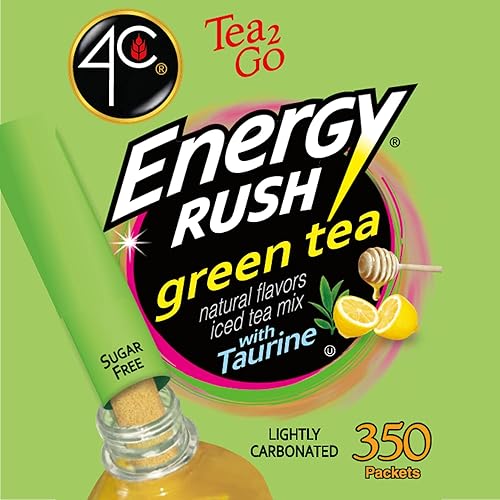 Vista 35 de 4C Bebida en polvo Stix, té rojo melocotón 500 unidades, compra a granel, Singles Stix, On the Go, refrescantes sabores de agua, paquete económico