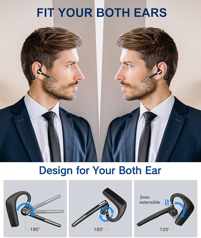 Auriculares Bluetooth Kendir G6 V5.4 Manos Libres con Micrófono miniatura 4