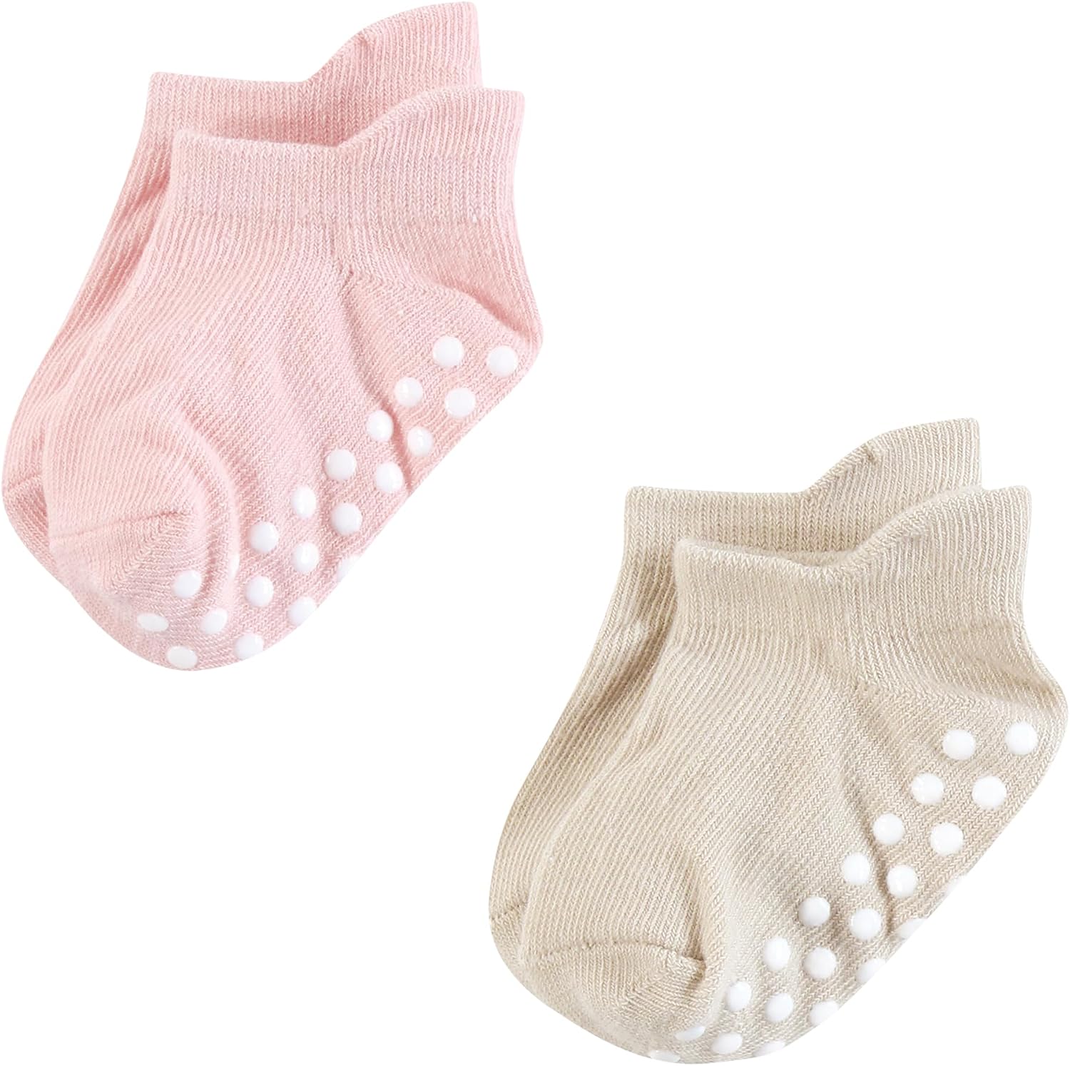 Hudson Baby Unisex Baby Non-Skid No-Show Socks