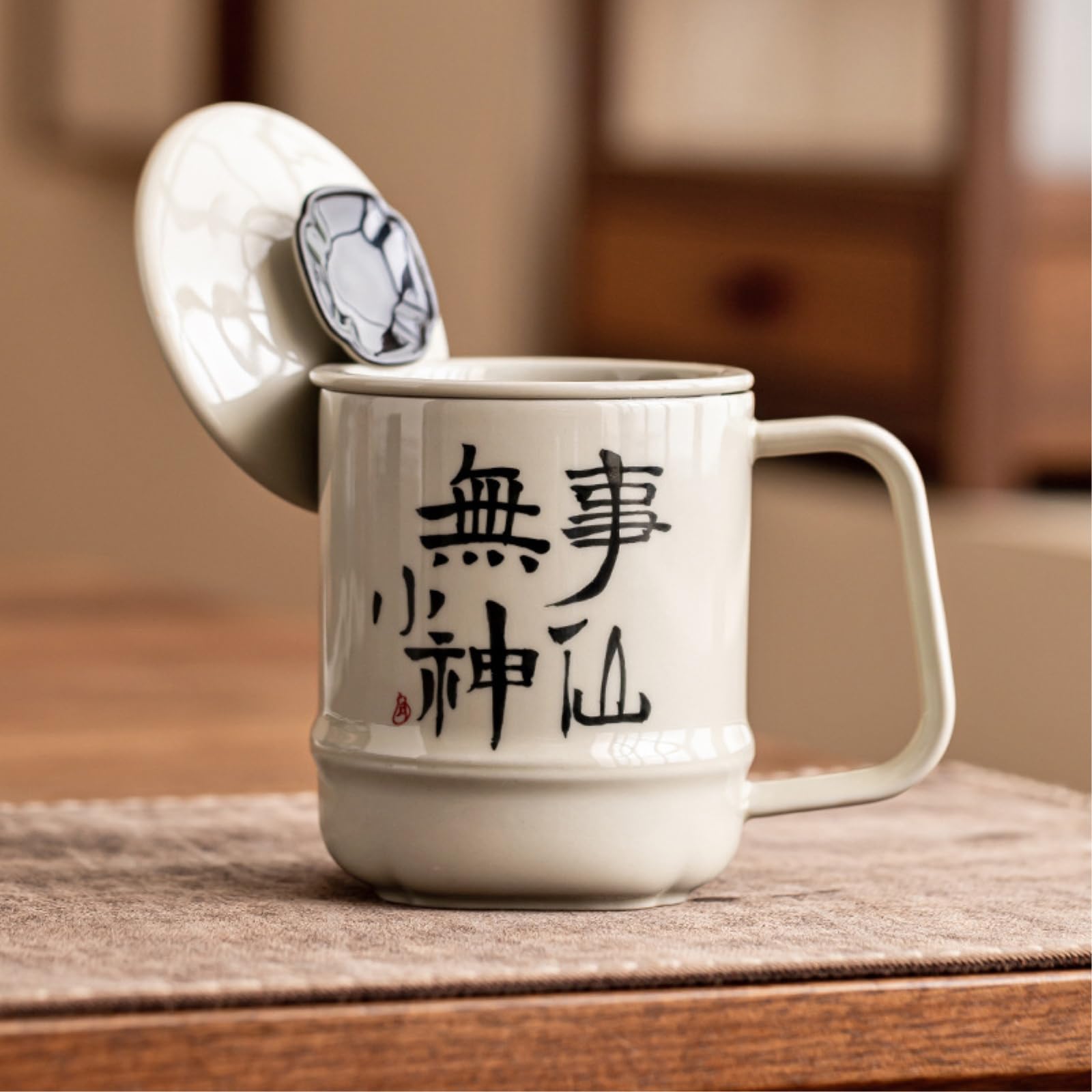 Ręcznie malowany kubek ceramiczny 300 ml