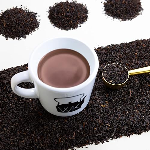 Miniatura 5 de The Whistling Kettle - Mezcla de té helado orgánico - Té de hojas sueltas - Té dulce del sur - 4 onzas (76 porciones) (mezcla de té helado)