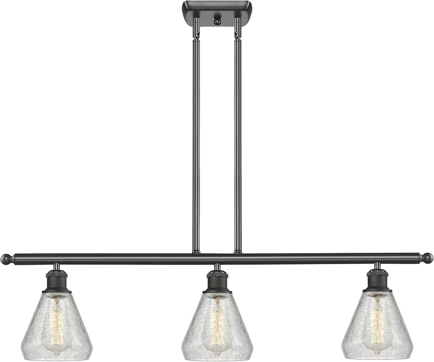 Innovations 516-3I-OB-G275-LED 3 Island Light Vintage Dimmable LED, Oil Rubbed Bronze