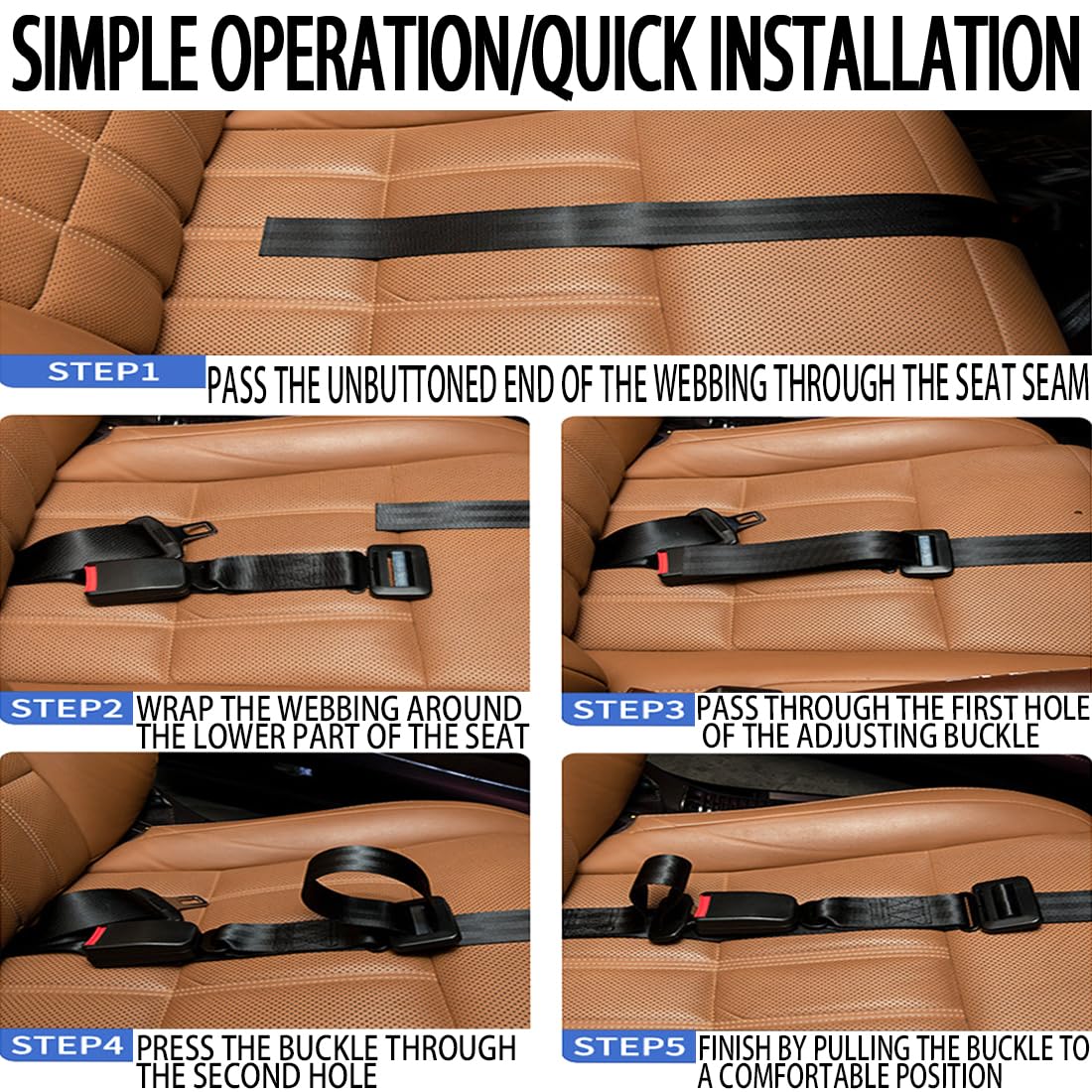 Cintura Di Sicurezza Per Gravidanza - Adattatore Universale Per Auto Per Proteggere Pancia E Bambino - copertina