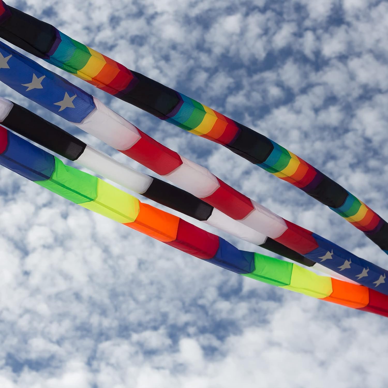 In the Breeze Patriotic Kite Tube Tail, 20' Long,3" W x 240" H x 3" D,3193