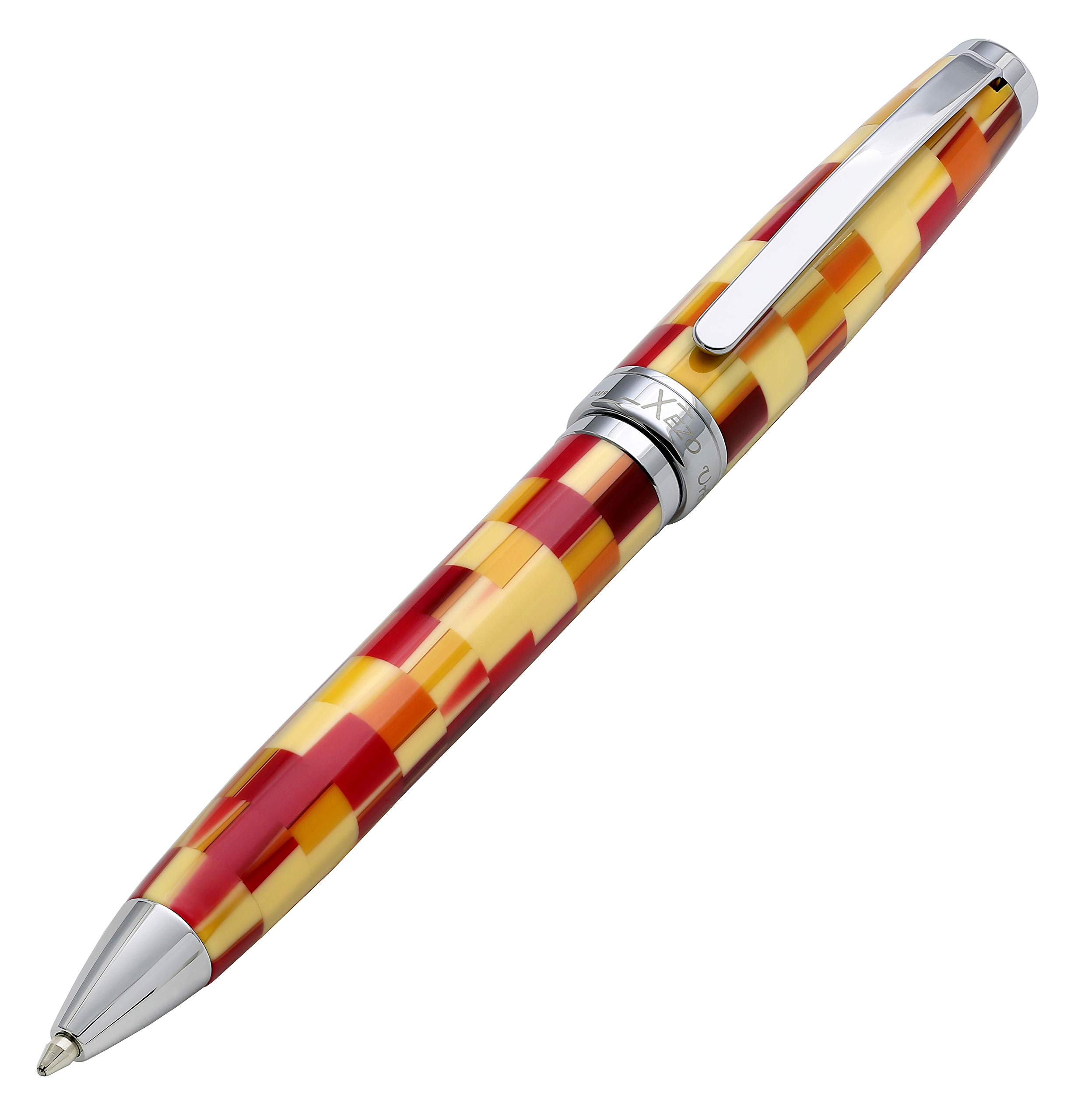 Xezo Urbanite Red Retro Style Serialized Medium Ballpoint Pen (Urbanite Red B)