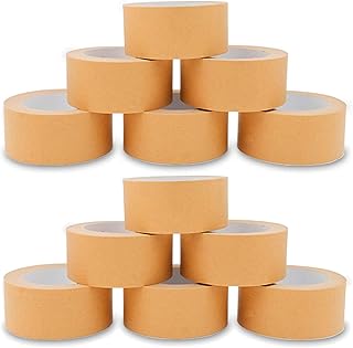 Papierklebeband Papierband mit Naturkautschukkleber 50mm braun (12 Rollen)