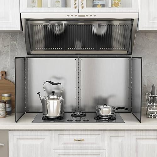 Miniatura 3 de Protector contra salpicaduras de aceite, protector de cocción antisalpicaduras, pantalla de salpicaduras para sartén, protector de salpicaduras para