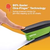 Bostitch Office Executive 3 in 1 Stapler, One Finger, 20 Sheet, Green – view 3
