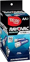 Pilha, Rayovac, Alcalina 208010, Azul, Aa, Pequena, Pacote de 32