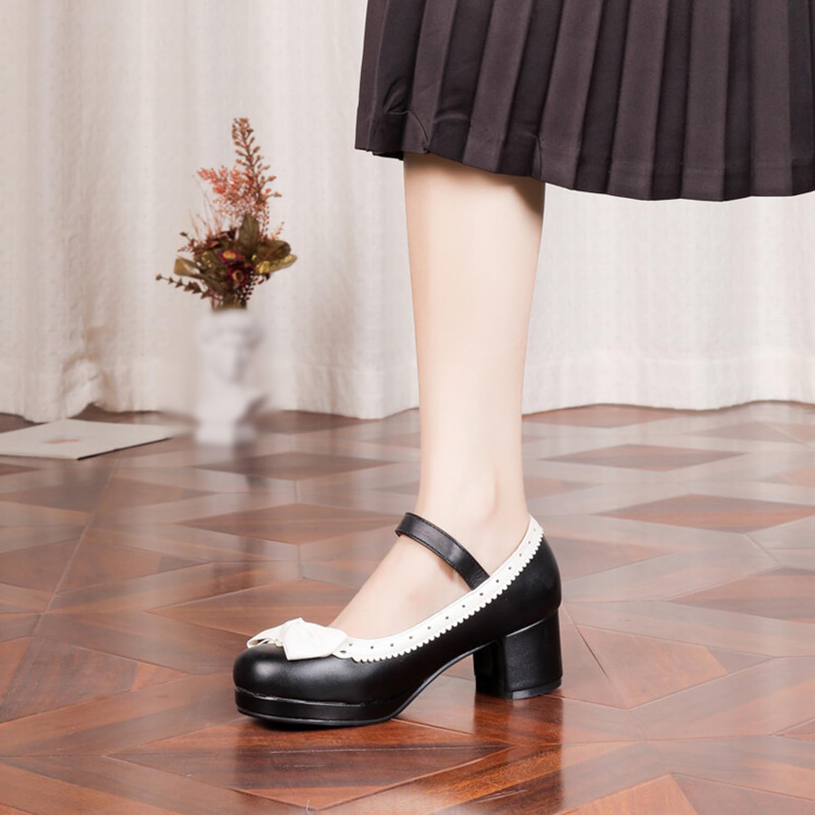 Générique Chaussures De Danse Femme Chaussure Heels Dance Shoes Caractère T-Strap Latine Salsa Bachata Avec Talon 6cm Semelle En Daim High Pointe Classique Course a Pied Demi