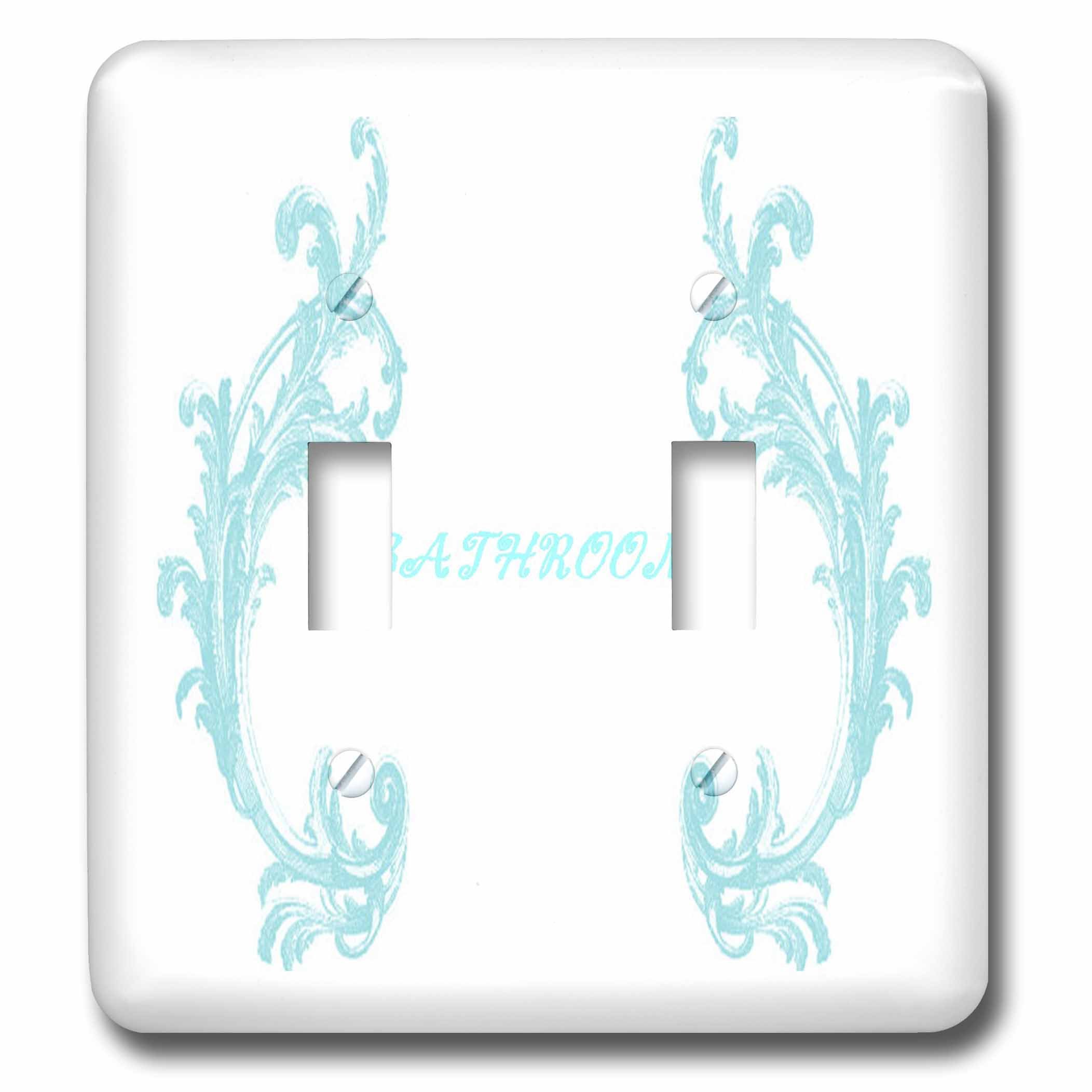 Interruptor decorativo para baño 3dRose lsp_52340_2 elimina el aspecto viejo de tus paredes