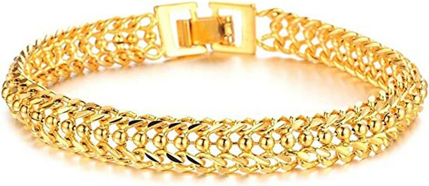 Aooaz18 cm 18 carat gold-plated women's bracelet jewellery