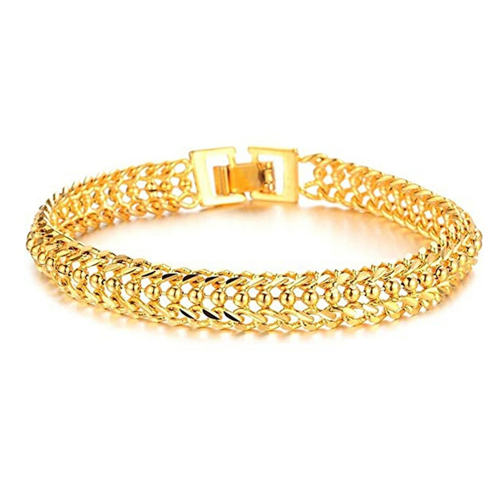 Aooaz18 cm 18 carat gold-plated women's bracelet jewellery