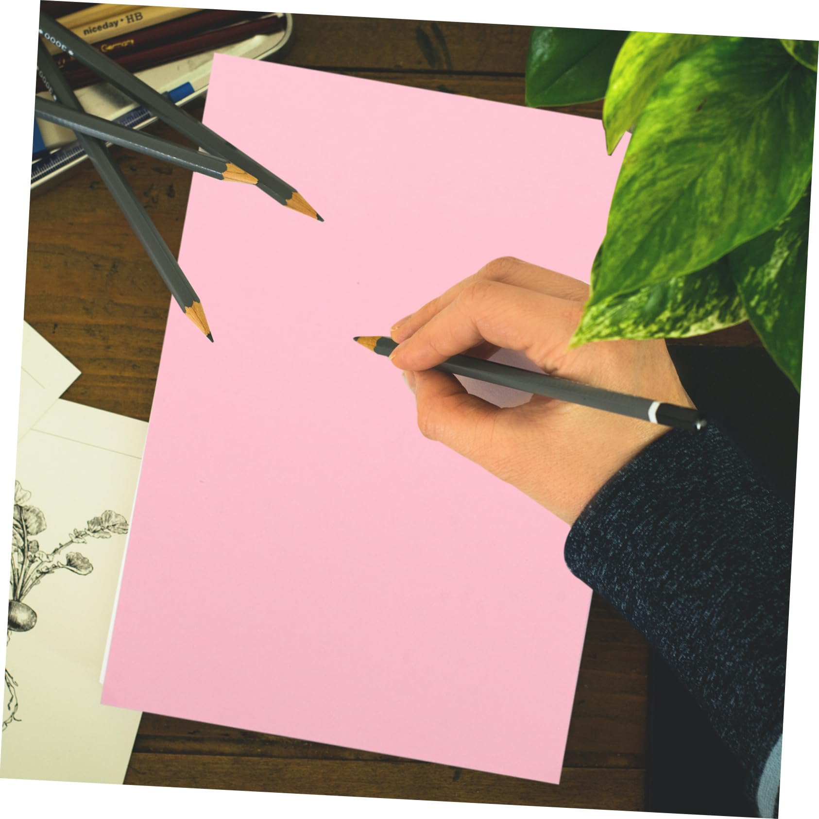 VILLFUL Cartoncini Colorati A4 Spessi, Carta per Pittura Fai da Te e Collage, 100 Fogli in Carta per Lavori Artigianali e Disegno per Ragazzo Ragazza e Ragazzi