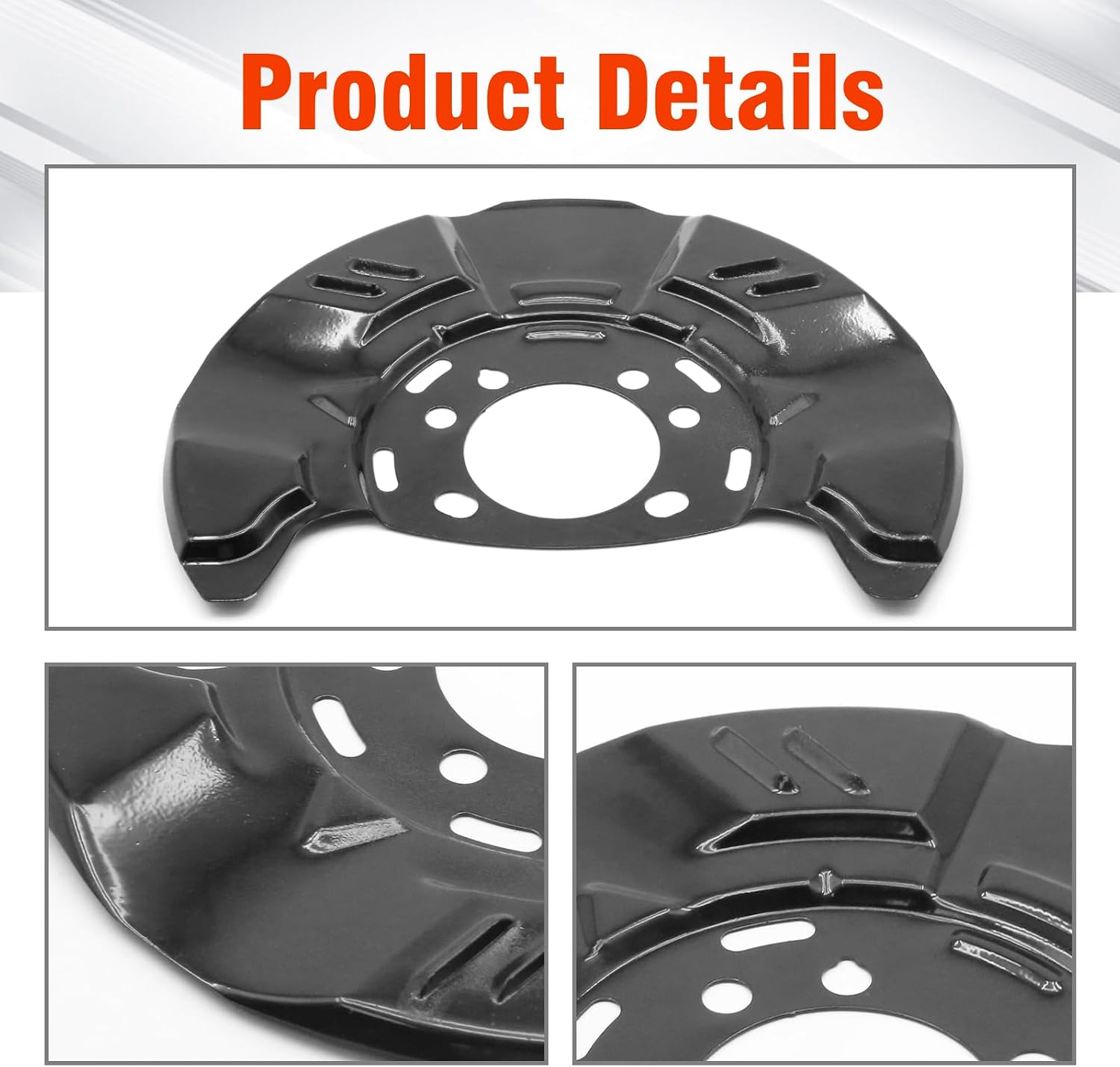 Saihisday 26290AG02A Disc Brake Pad Dust Shield, Replacement for Subaru Legacy Outback 2005 2006 2007 2008 2009 2010 2011 2012 2013 2014, Replaces 26290-AG02A