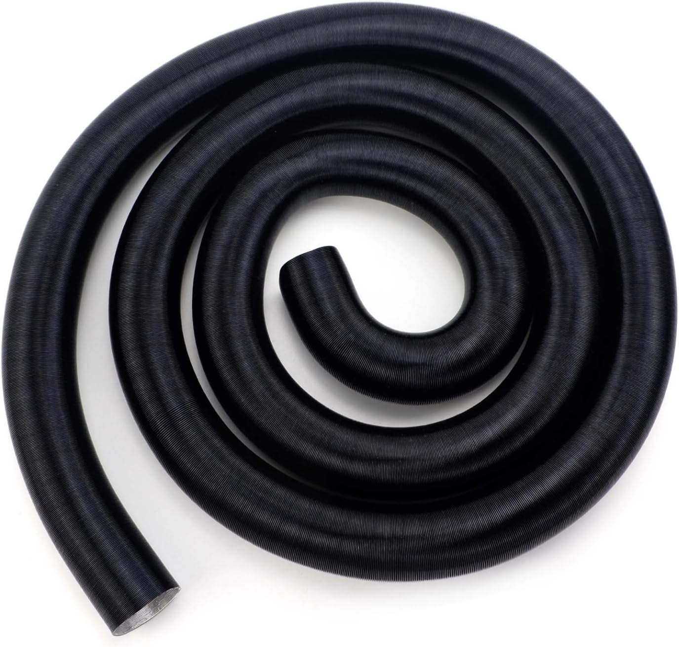 Flexible Air Duct Pipe 60mm Diameter 500cm Length for Diesel Parking Heater Hose Black Aluminum Tube
