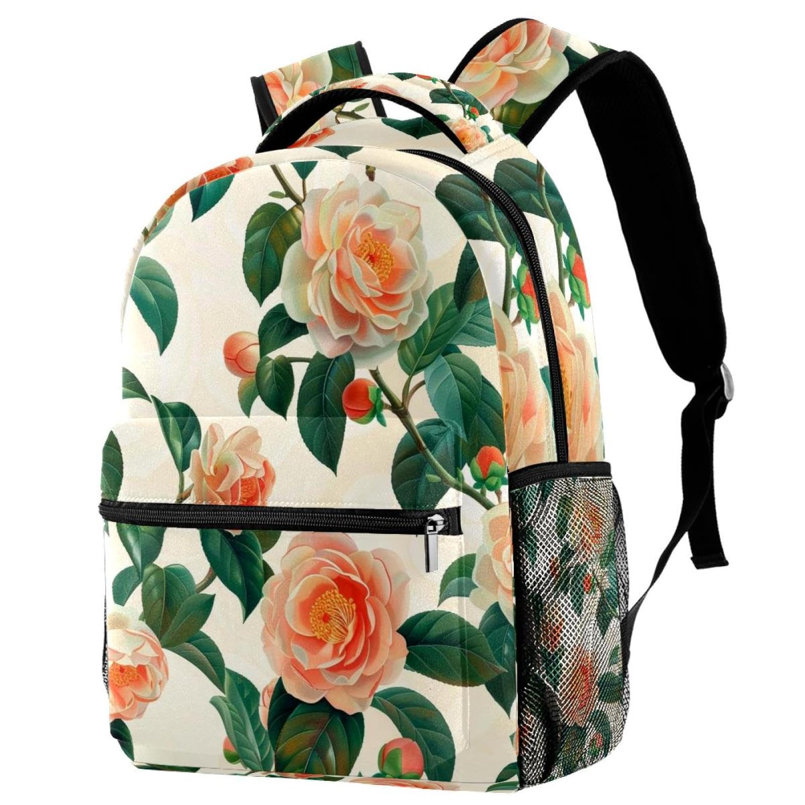 Sac à dos de voyage motif camélia Campus le cadeau multicolore idéal pour filles et garçons - 7