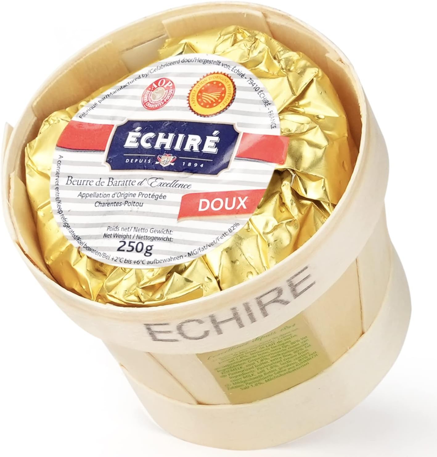 NEW French Echire Butter, Unsalted - pack of 2 - 8.8 oz each BUY 2 and SAVE