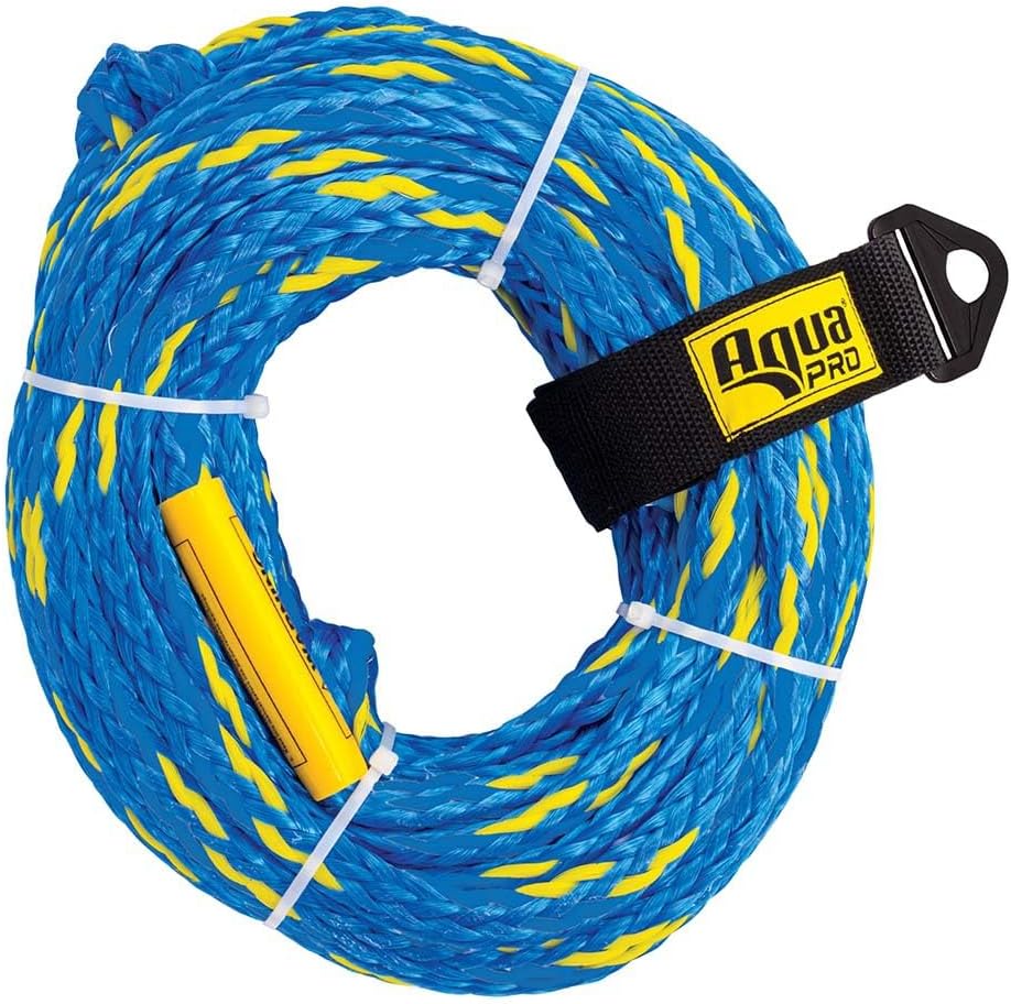 Aqua DLX Floating Watersports Tow Harness, for Water Skis, Wakeboards. Towable Tubes and Kneeboards