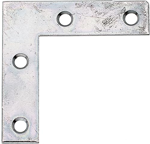 Alberts 336851 Escuadra para mueble | Galvanizado Sendzimir | 40 x 40 x 10 mm
