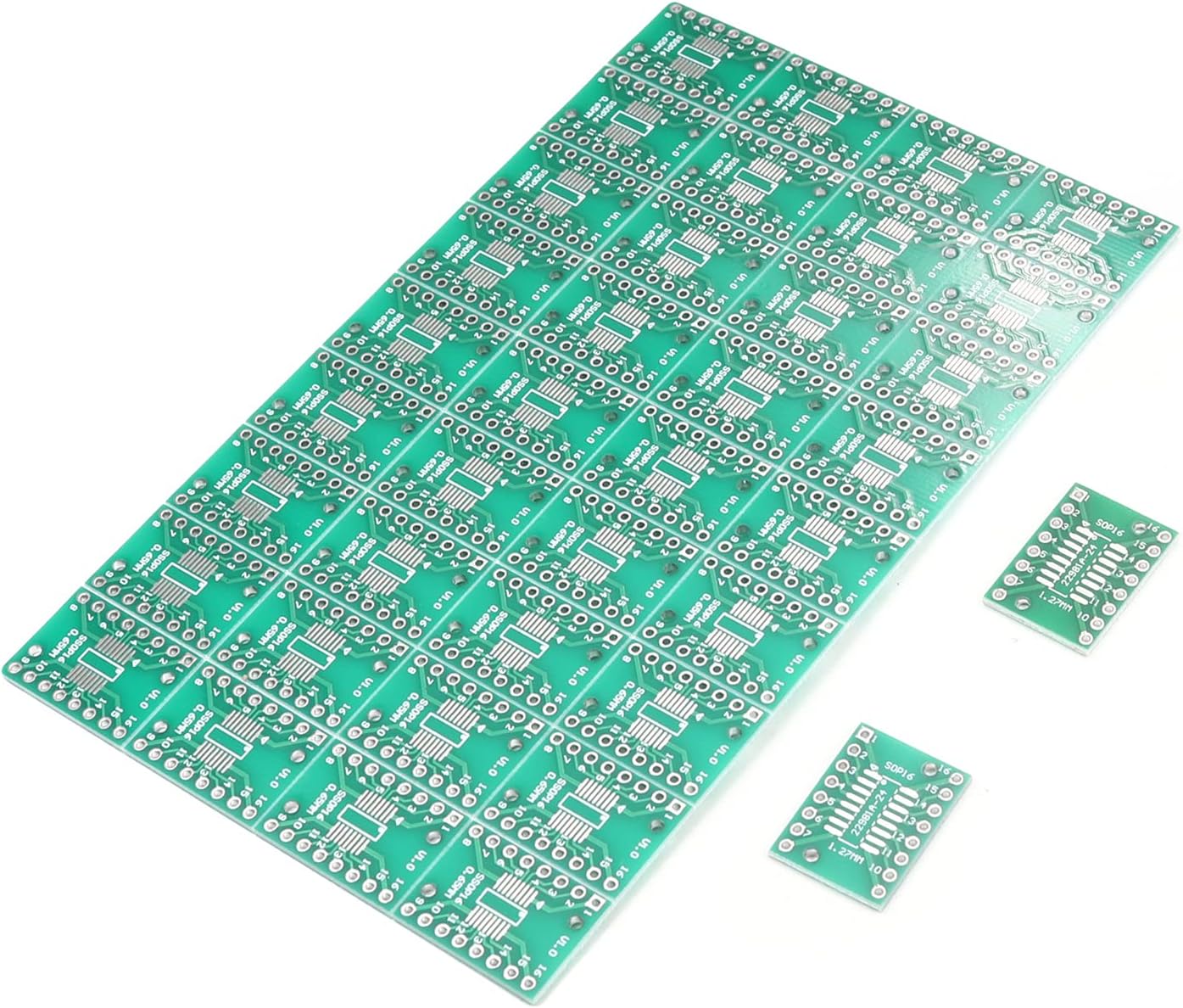 Fielect FPC 30P 0.5 / FPC 30P 1 to DIP Adapter PCB Board SMD Converter for Soldering Practice Boards Ardunio Boards 15Pcs