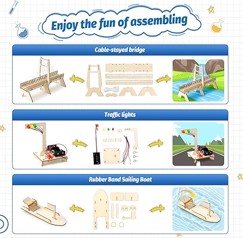 Miniatura 4 de Calendario de Adviento de Navidad 2023, kit STEM de juguete con cuenta regresiva, calendario de Adviento y caja de regalo, kit educativo de ciencia,