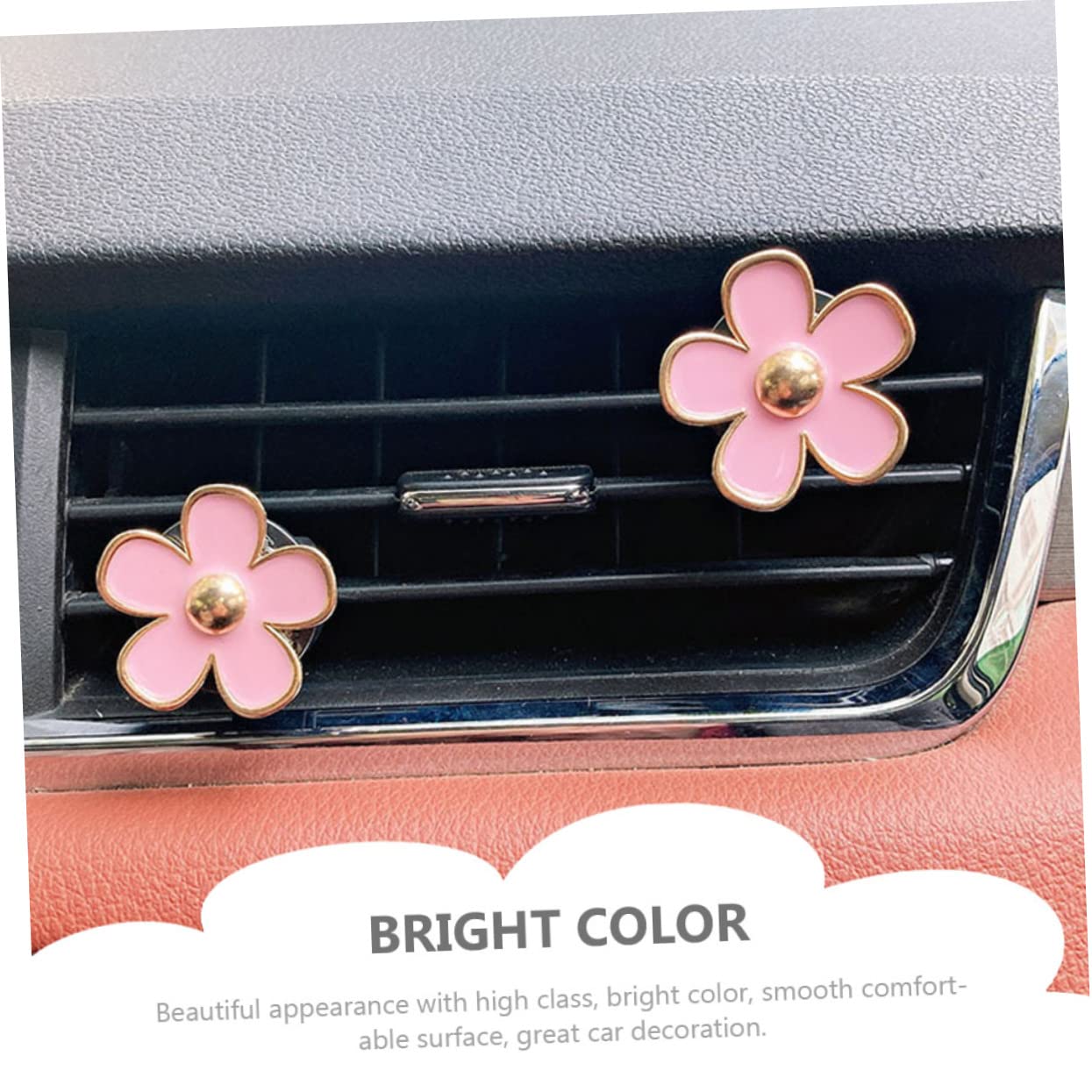 Vaguelly 30stücke Blumen Auto Ventilationsclip Teiliges Farbenfrohe Auto-innenraumdekoration Und Komfortabler Luftauslass-clip Für Aromatische Erfrischung Und Stilvolle Gestaltung