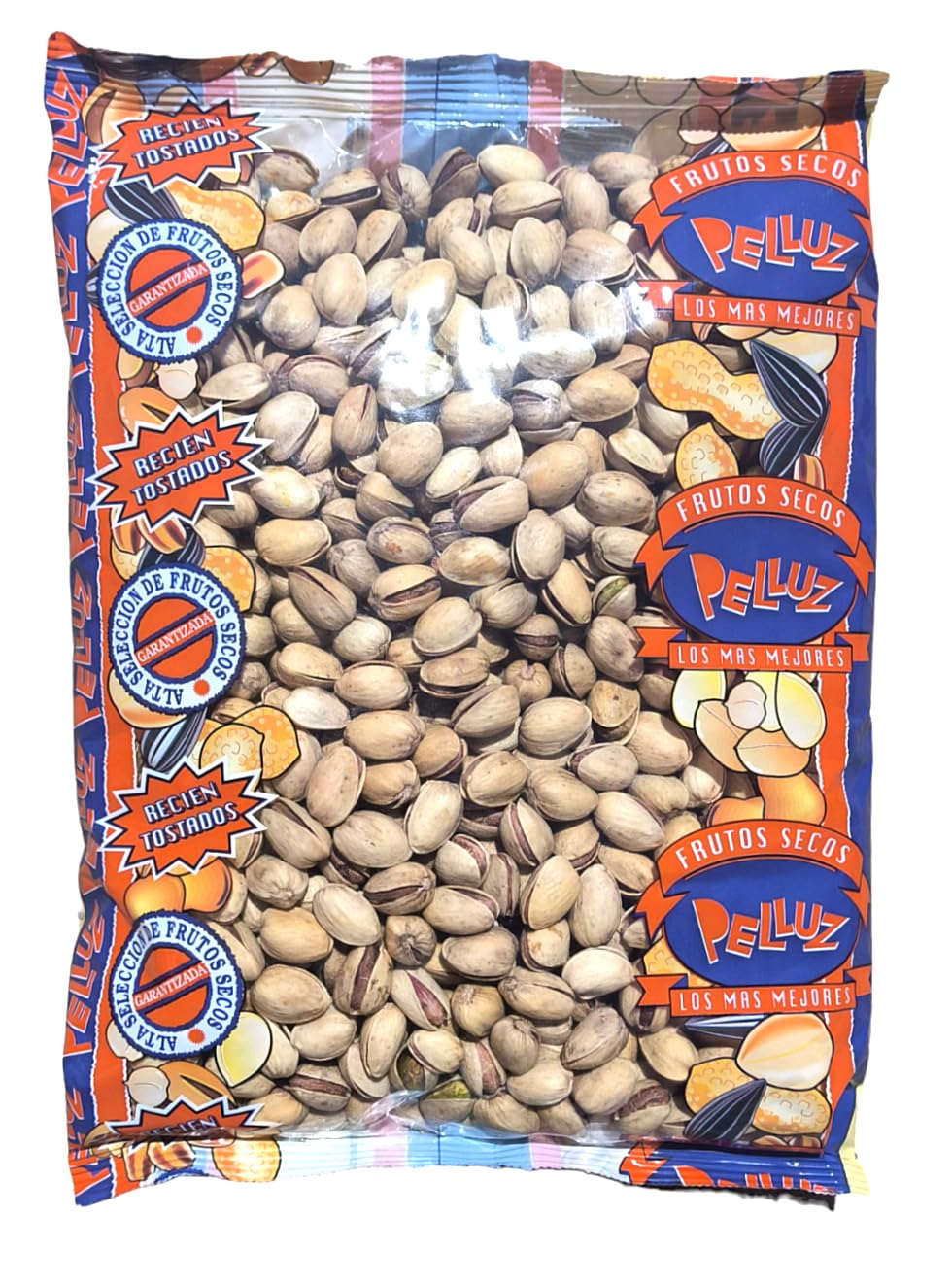 Pistachos Tostados Sin Sal 1 Kg - pelluz - crujientes y naturales