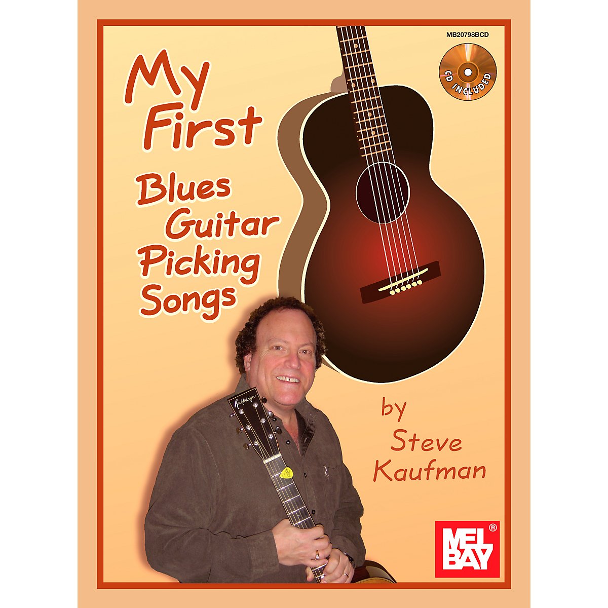 Mel Bay My First Blues Guitar Picking Songs 0886830649615