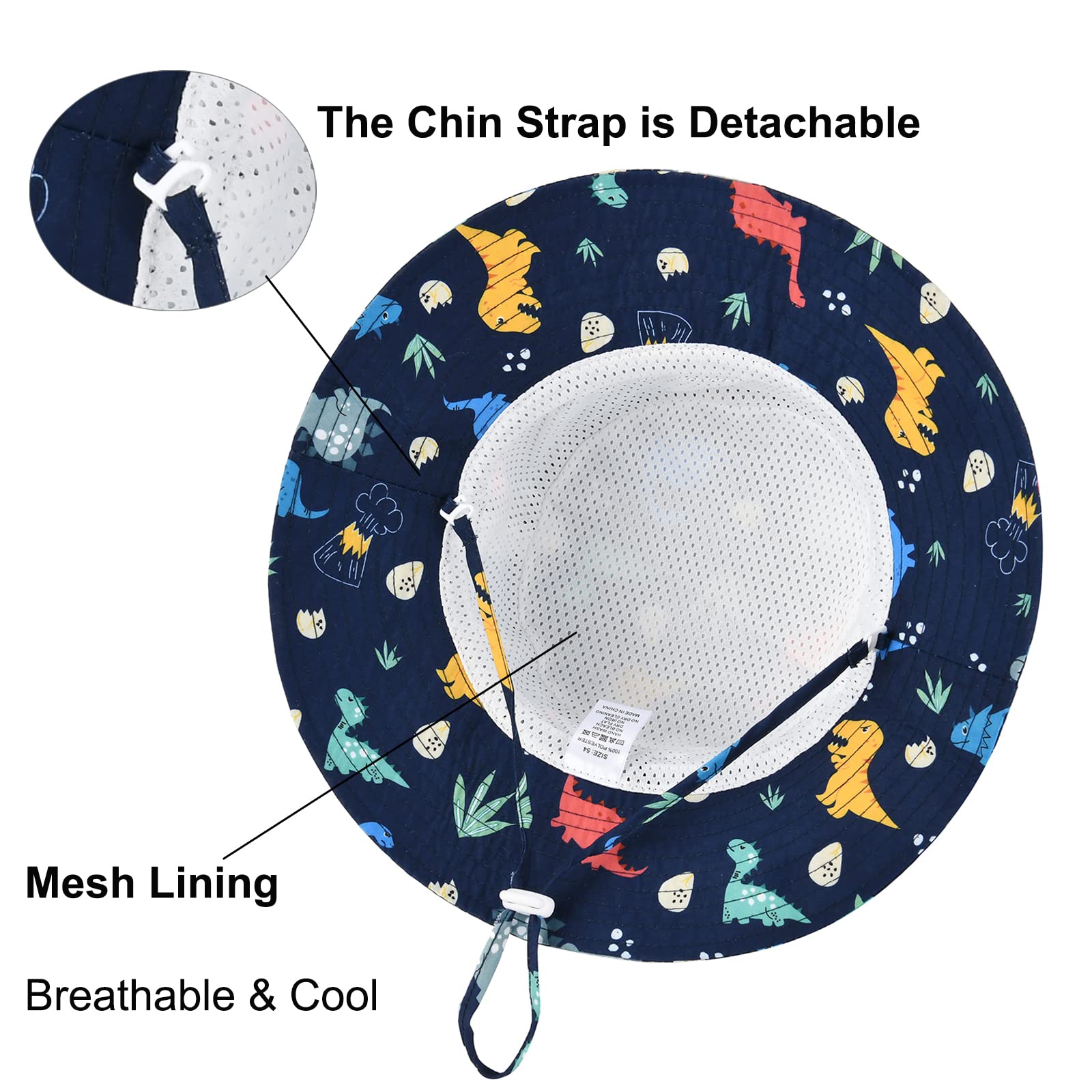 Snapklik.com : Baby Sun Hat Adjustable - Outdoor Toddler Swim Beach ...