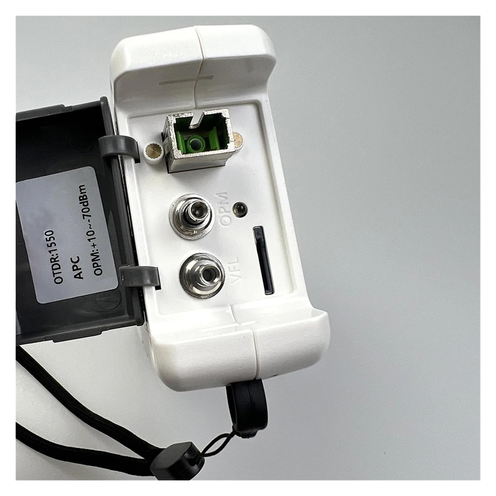 Mini réflectomètre optique de domaine temporel OTDR 1550nm, for Test de Fiber Active avec connecteur SC OPM VFL OLS, carte d'événements(UPC Connector)