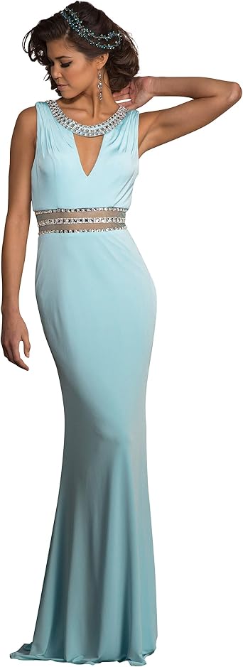 Clarisse Women's Jeweled Prom Dress and 