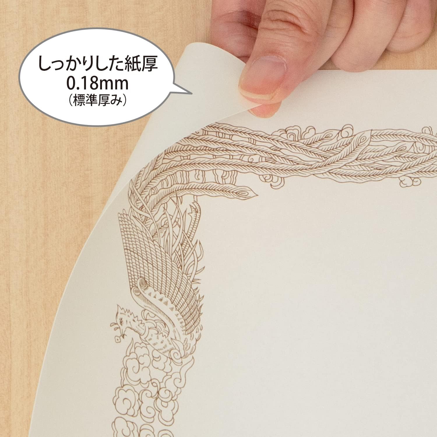 Okina SX-B4Y OA Compatible Certificate Paper
