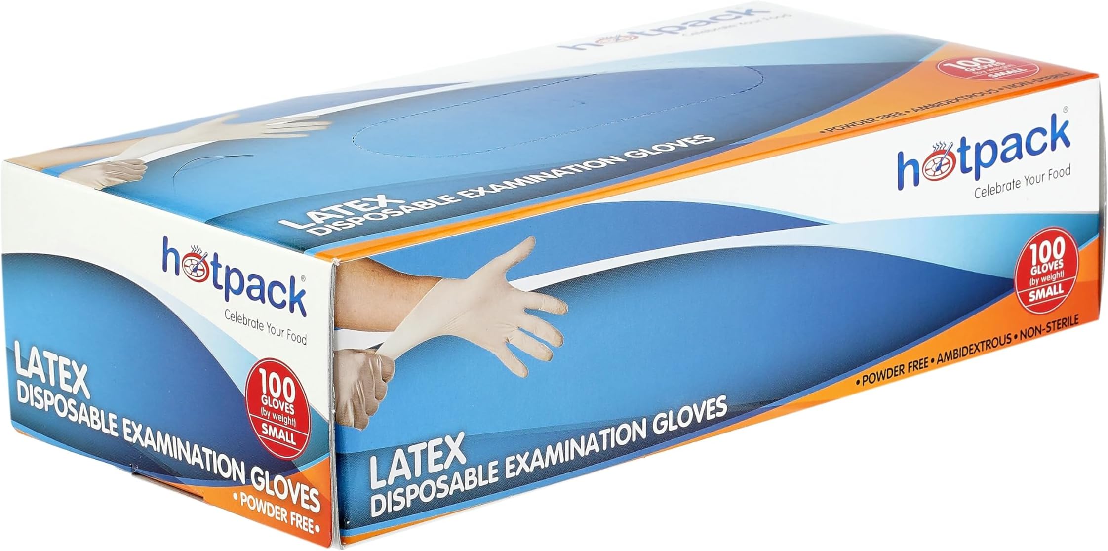 Hotpack Powder-Free Latex Gloves