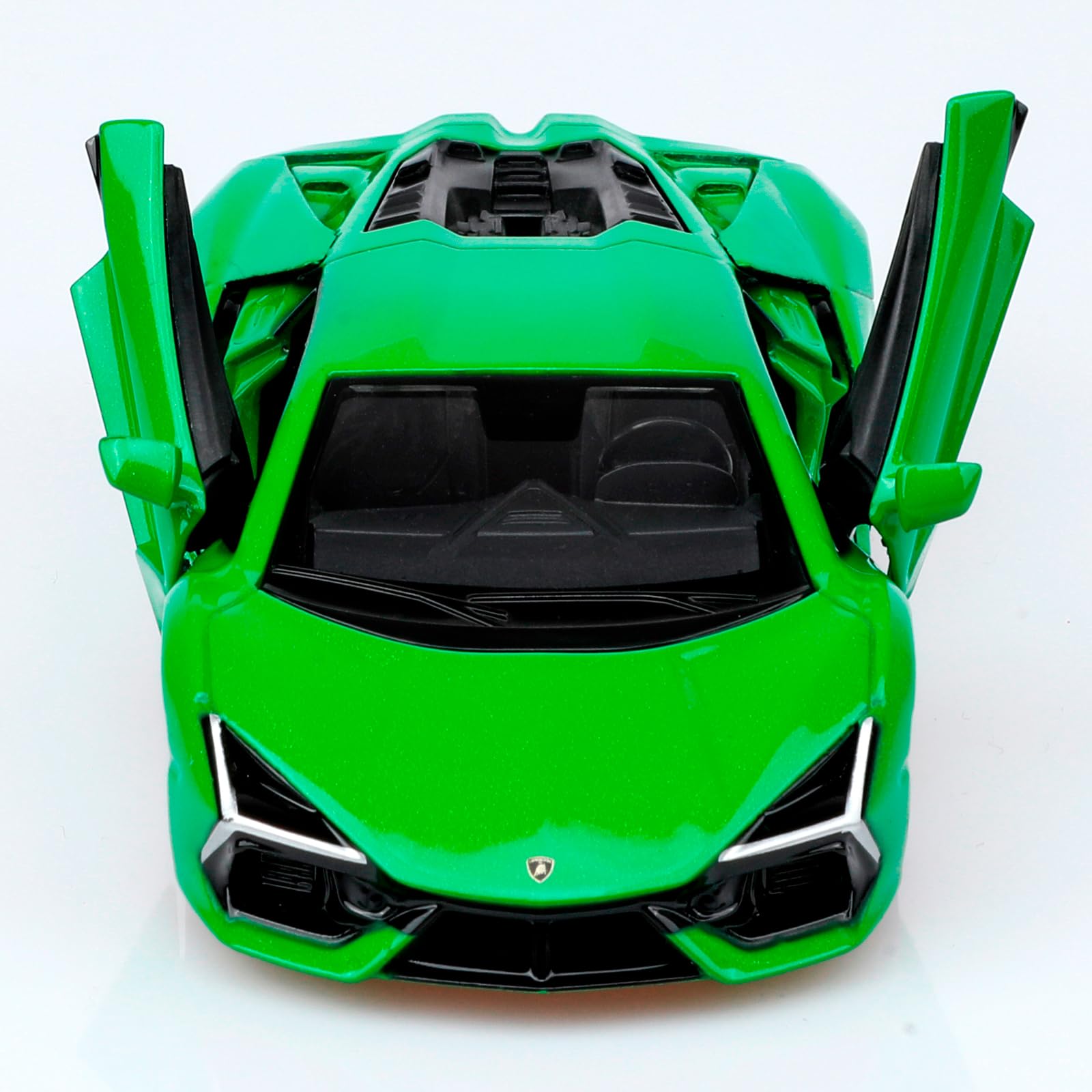 Lamborghini Revuelto グリーン ミニカー Mini GT 1:64 Lamborghini Revuelto – Verde Selvans Green