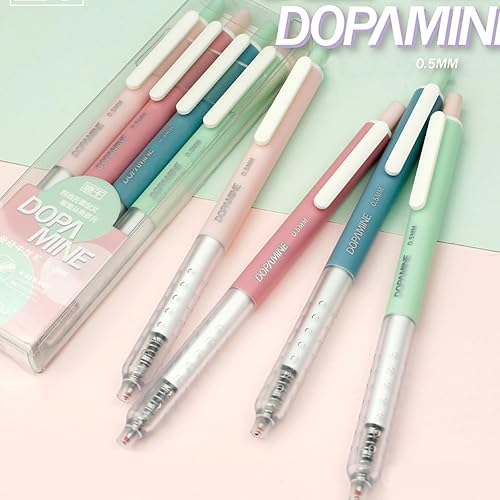 Miniatura 8 de Bolígrafos de gel, 8 bolígrafos de tinta negra, de secado rápido, punta fina de 0.020 in, bolígrafo retráctil para suministros escolares, toma de