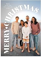 Vista 9 de Let's Make Memories - Tarjetas navideñas personalizadas con sobres, tarjetas navideñas de 5 x 7 pulgadas, sobres blancos, Colorful Lights