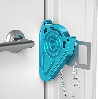 Metal Portable Door Lock for Travel Hotel Room Safety