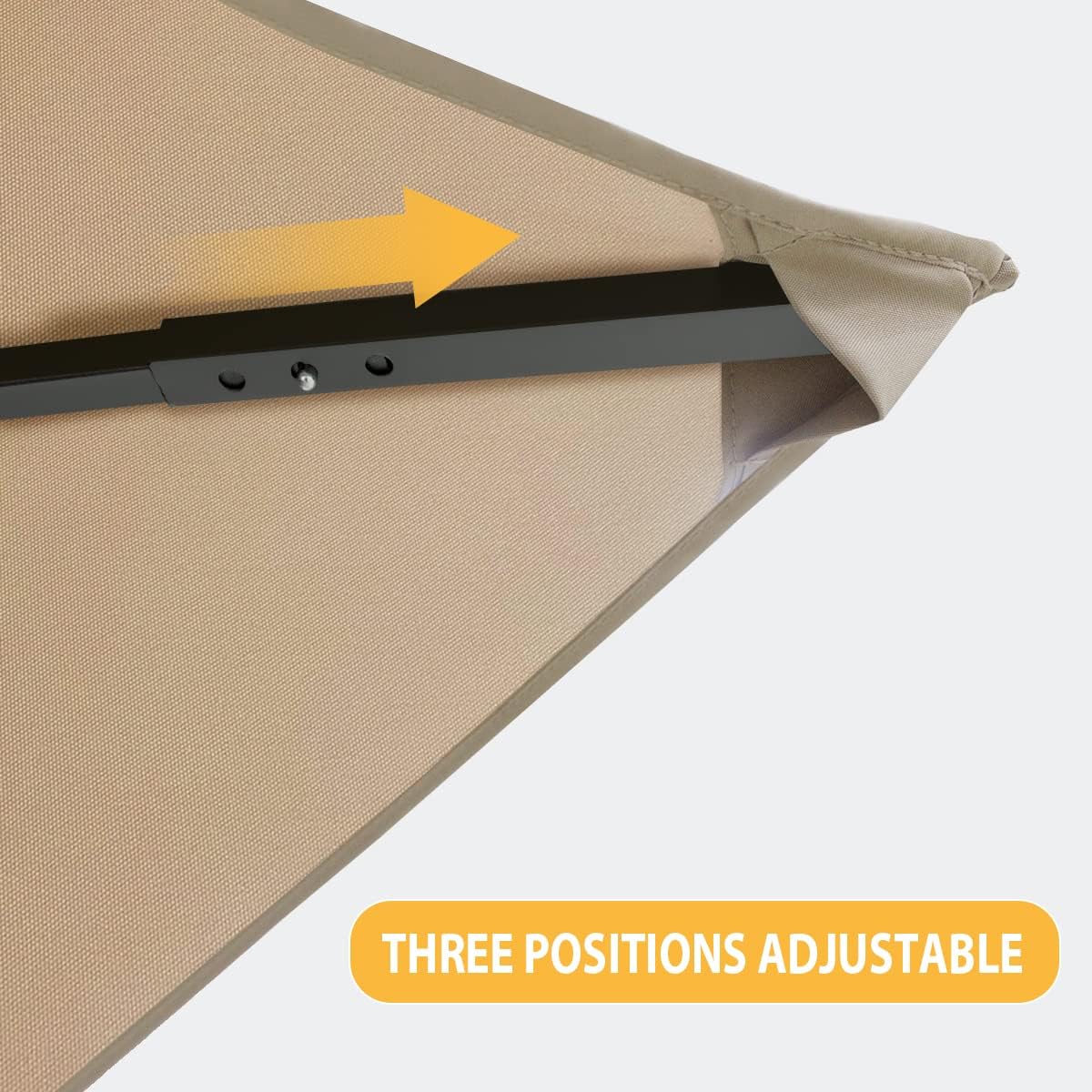 Image showing adjustable positions for the gazebo canopy