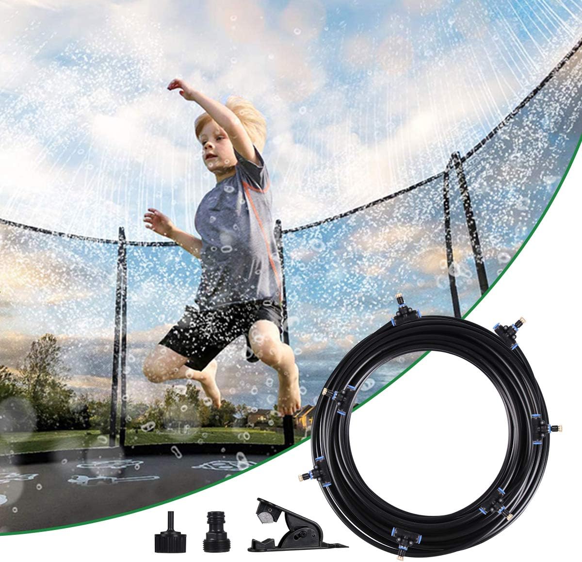 trampolino lungo per il rotolamento