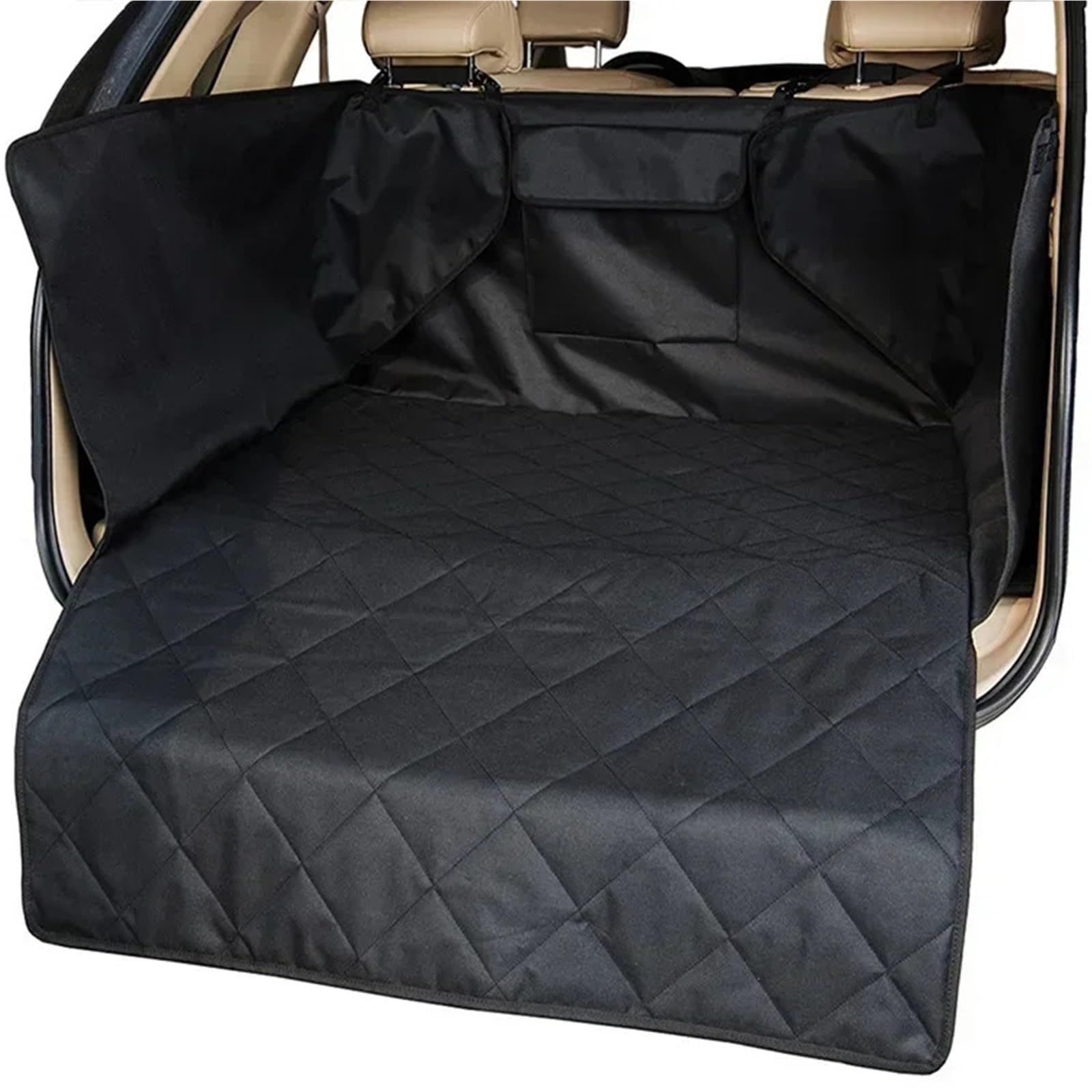 Alfombrilla Maletero Coche Alfombrilla de Tela Oxford para Maletero de Coche, para Mascotas, para Transportar Carga, Protector de Maletero, para SUV Protector de Maletero