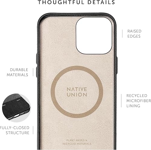 Miniatura 5 de Native Union (Re Classic - Funda MagSafe compatible con imanes integrados, materiales reciclados y a base de plantas, ultraduradera, con protección