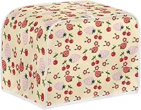 Vista 26 de doginthehole Cubierta para tostadora de libélula para cocina, fundas de electrodomésticos pequeños, estilo bohemio, para microondas, tostadora