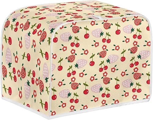 Vista 26 de doginthehole Cubierta para tostadora de libélula para cocina, fundas de electrodomésticos pequeños, estilo bohemio, para microondas, tostadora