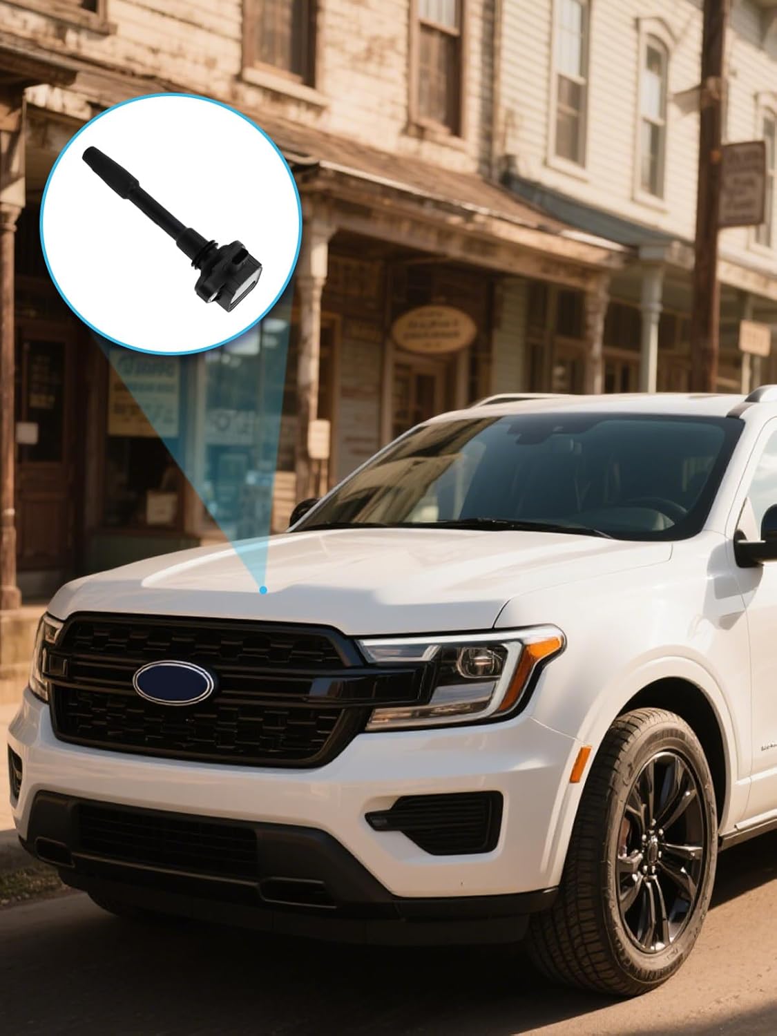 Set Of 7 UF835 Ignition Coil Pack 【5.0L Only】 For Ford F150 2018-2021 Mustang 2018-2020, Replace # DG565 5C2272 JR3Z12029A UF869