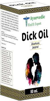 Dick Oil 50ml | 100% Pure & Natural Ayurvedic Massage Oil for Men | Enhances Strength, Stamina & Vitality | Herbal Formula for External Use 50 Ml Pack of 1 1.6oz