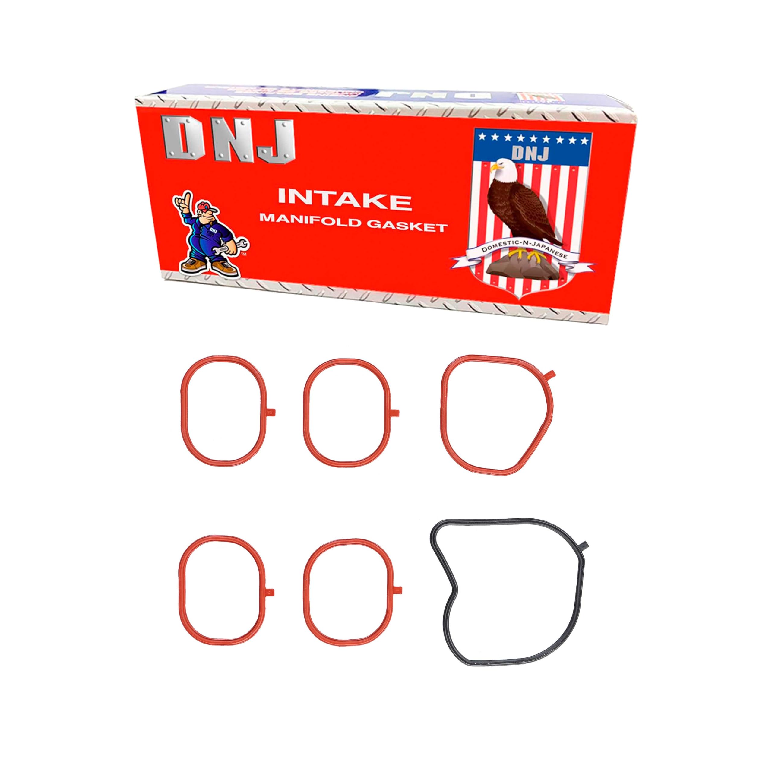 DNJ Intake Manifold Gasket – Fits 2006-2017 Honda Civic / Acura / HR-V 1.8L SOHC – IG246