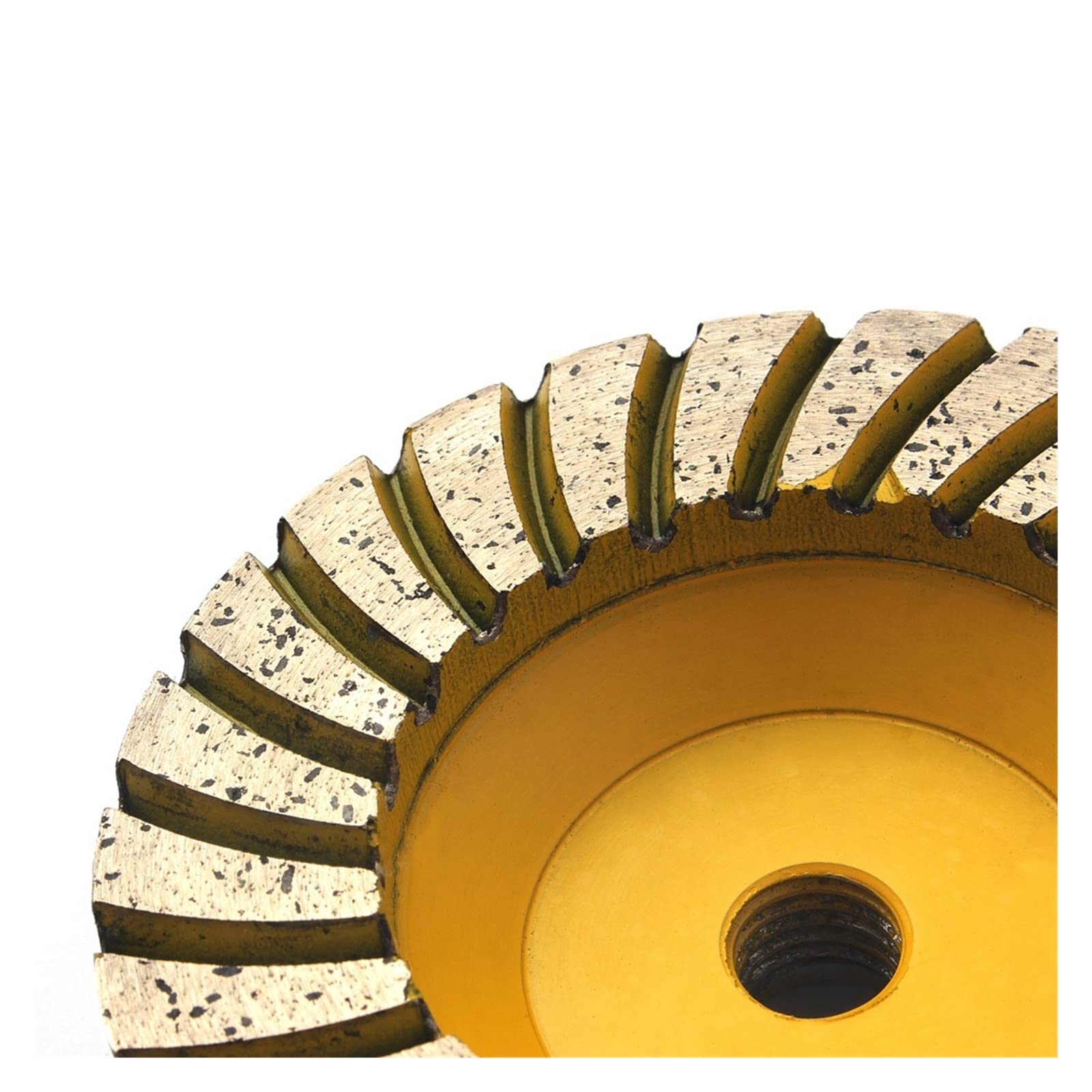 Meule à béton, Disque de meulage Turbo Diamond Cup 4 pouces grain M14 100 ponçage sol en béton à base d'aluminium