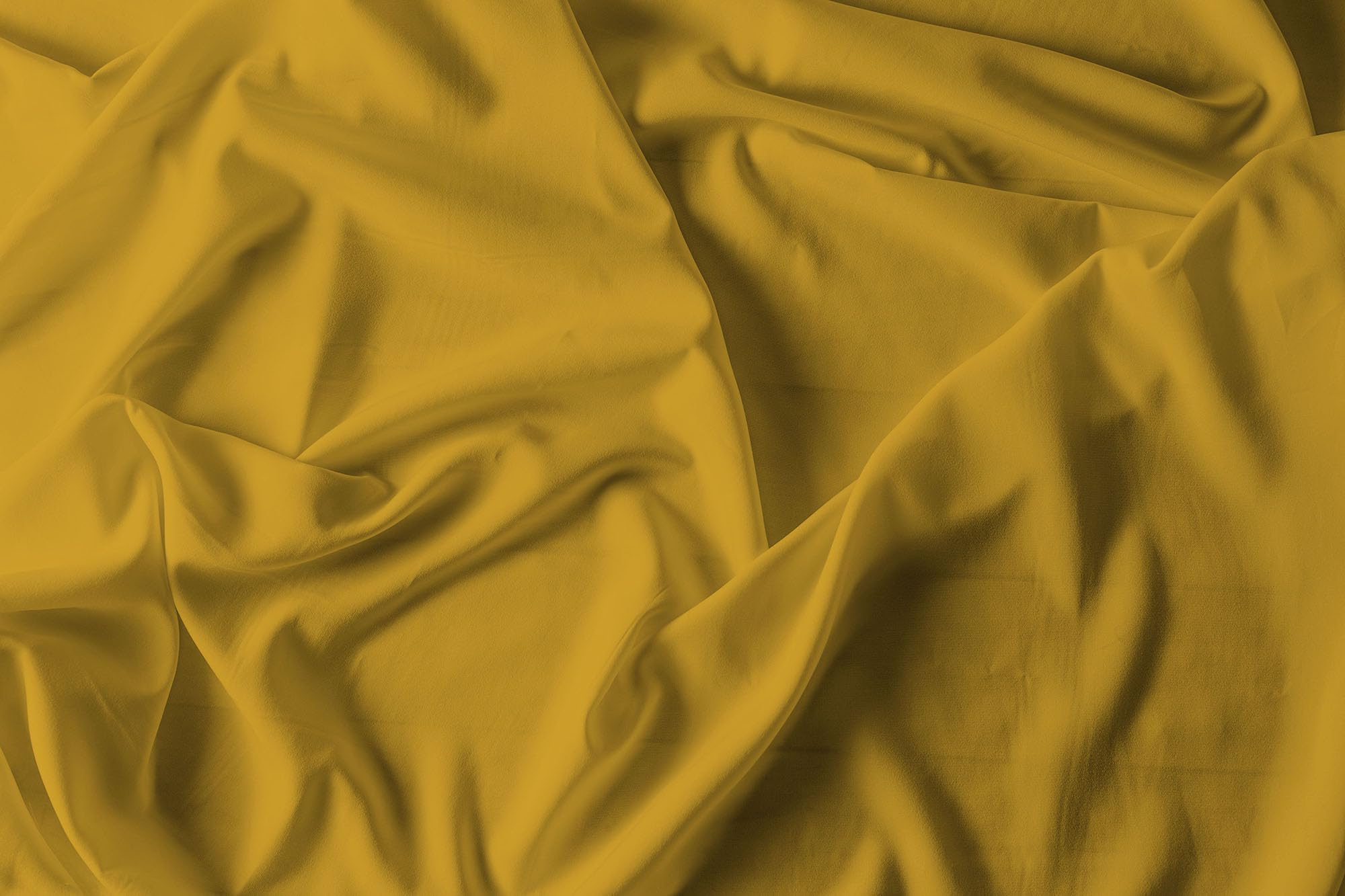 MAX COLOR Top Sheet, 100% Cotton, Plain, Mustard, Single 150 x 300 cm, Singolo 150x300cm - Image 4